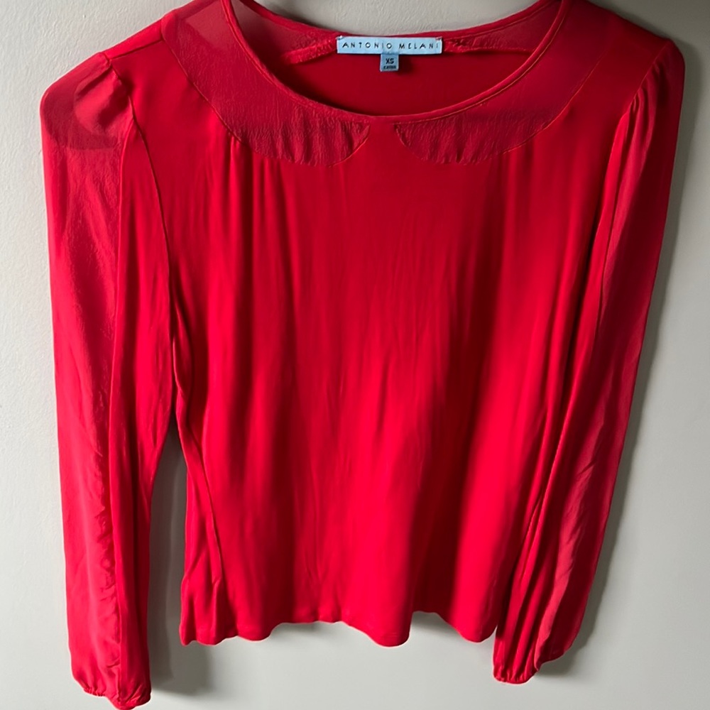 Antonio Melani Red Blouse